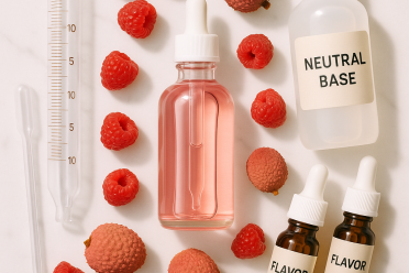 Recette DIY framboise litchi : le dosage parfait pour 100 ml
