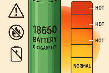 Pourquoi mon accu vape chauffe anormalement ?