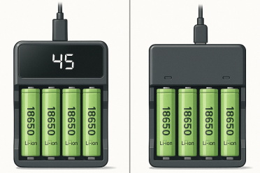 Chargeurs accus vape 2026 : comparatif USB-C rapide vs classique