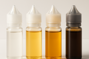 Pourquoi mon e-liquide change de couleur avec le temps ?